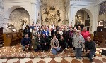 Parafianie z Florynki u Matki Bożej w Lourdes