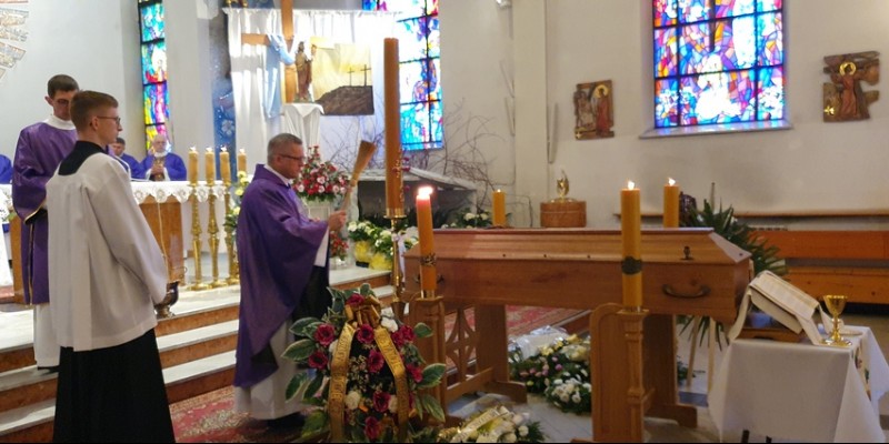 W Brukseli i w Stadnikach pożegnano ks. Zbigniewa Kowala SCJ