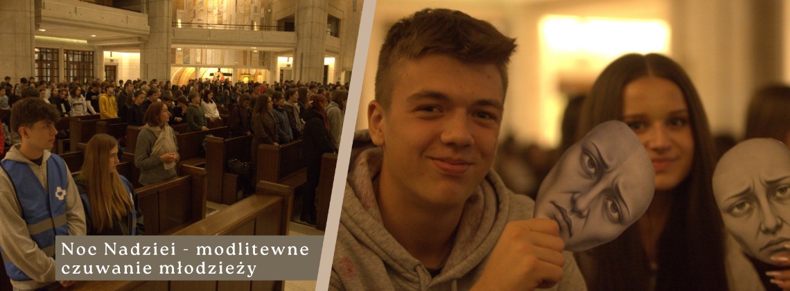 #Bezfiltra. Noc Nadziei w krakowskim Sanktuarium św. Jana Pawła II