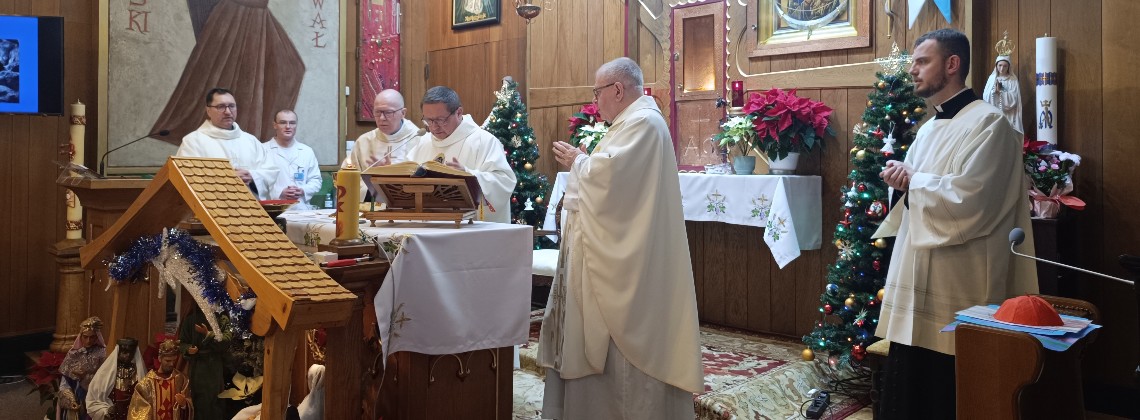 „Miasto pokrzepienia”. Kard. Grzegorz Ryś z kolędą w USD w Prokocimiu